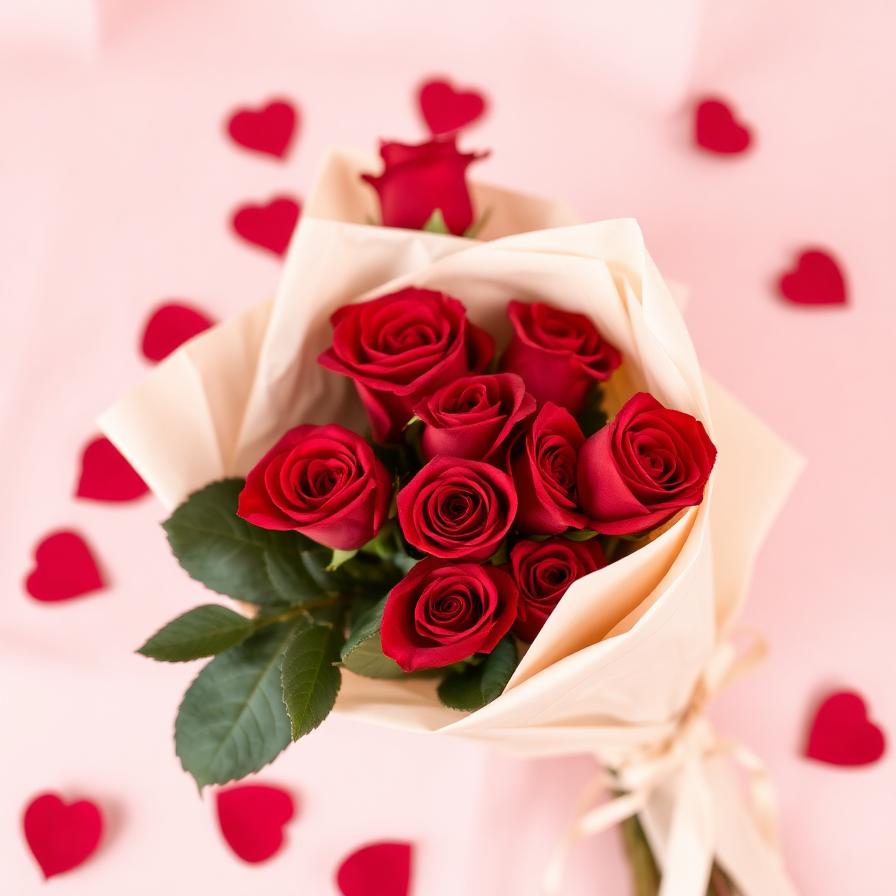 Composizioni floreali per san valentino