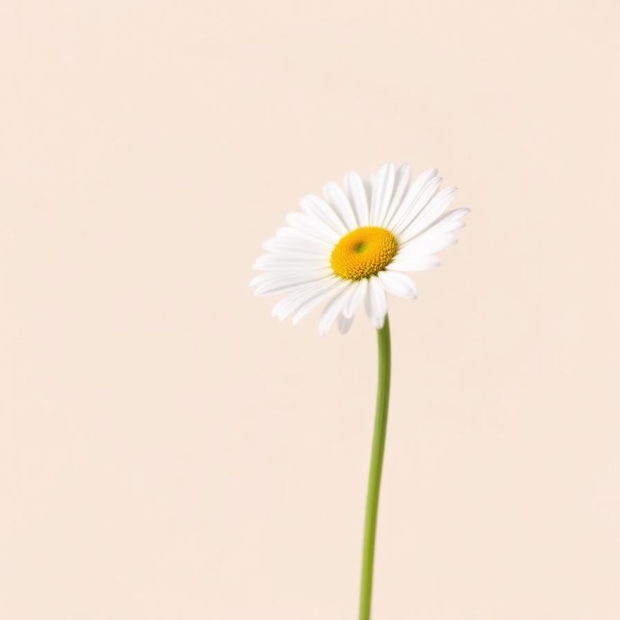 Margherita Bianca — stelo singolo