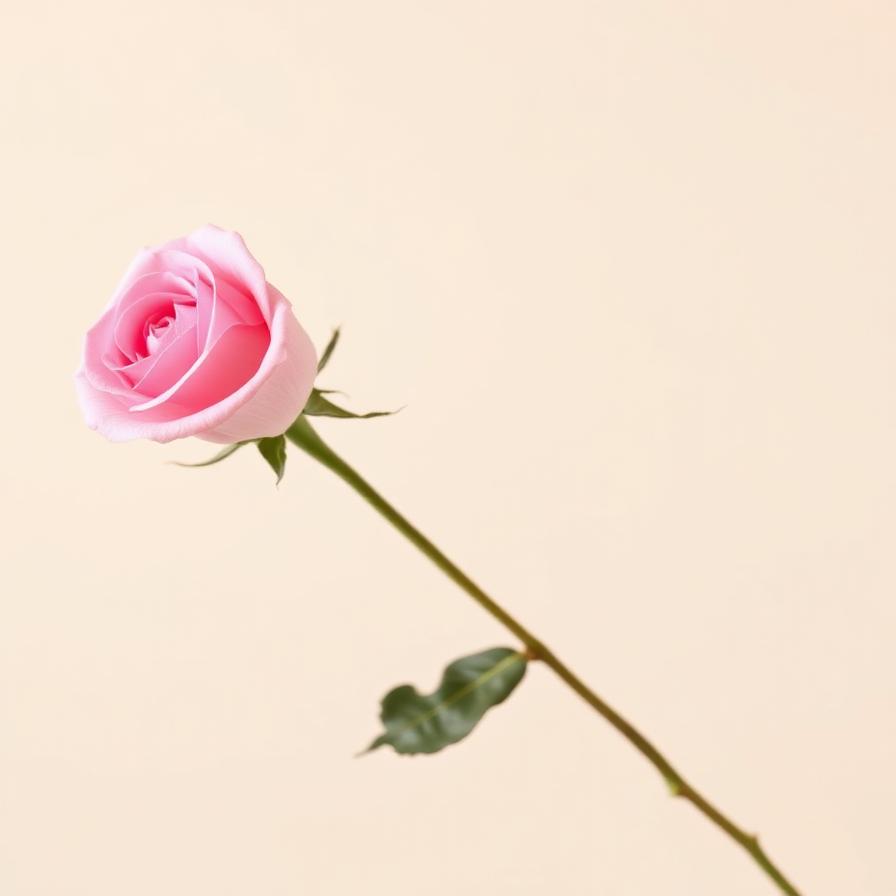 Rosa Rosa — fiore a stelo